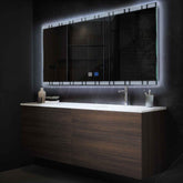 Espejo LED Rectangular | Botones táctiles | Función antivaho | Luz blanca fría - Reyze Seria Edge Model 3